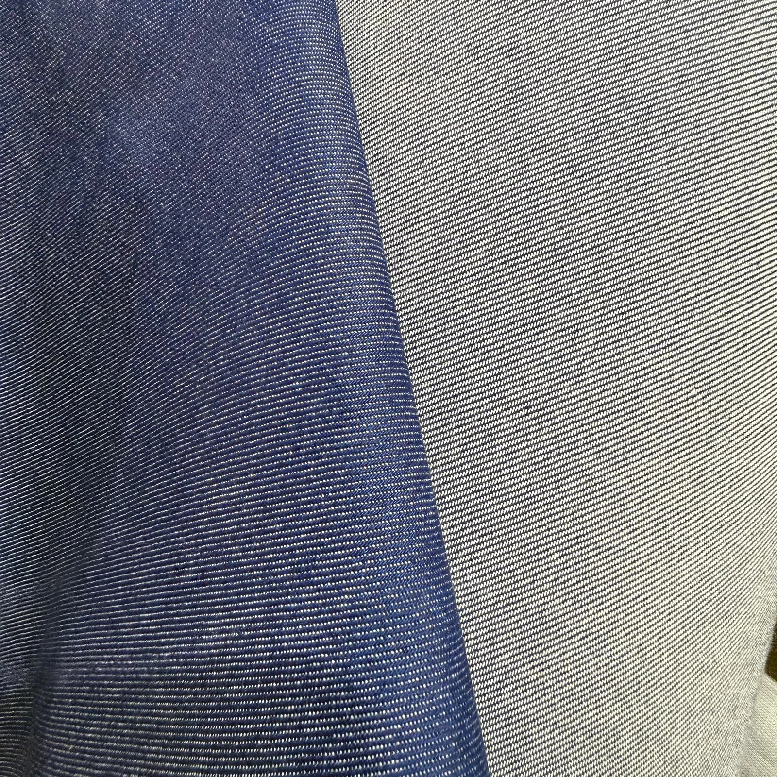Denim Mavi Likrasız Kot Kumaş